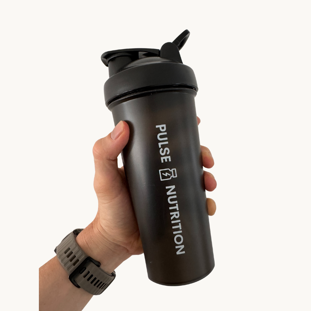 600ml Shaker Bottle side